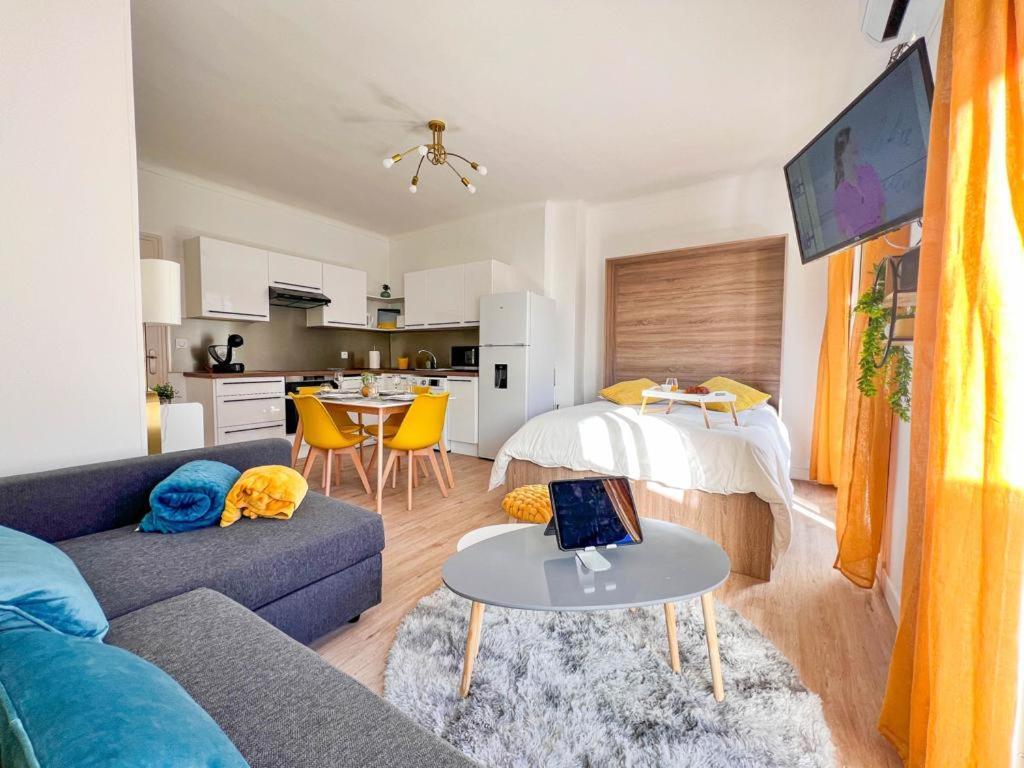 Appartement Vue Mer Parking Prive Place Med Кане Экстерьер фото