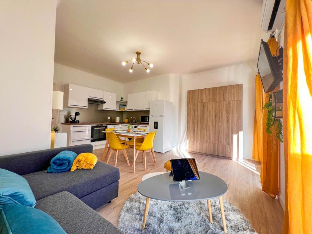 Appartement Vue Mer Parking Prive Place Med Кане Экстерьер фото